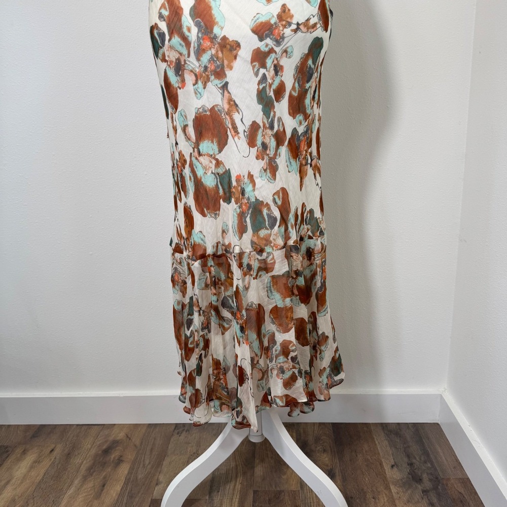 Tanya Taylor Floral‎ Maxi Dress Womens 4 - Picture 8 of 14